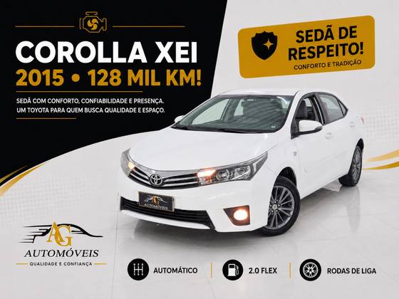 TOYOTA COROLLA 2.0 XEI 16V FLEX 4P AUTOMÁTICO TOYOTA COROLLA 2.0 XEI 16V FLEX 4P AUTOMÁTICO